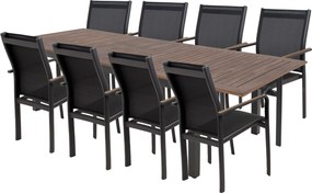 Doppler EXPERT WOOD Plus, stohovateľné kreslá 8+1