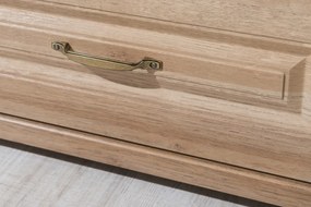 Zásuvková komoda Atik, dub riviéra