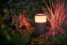 PHILIPS HUE Vonkajšie stĺpikové LED inteligentné osvetlenie HUE CALLA s funkciou RGB, 8W, teplá biela-studená bi