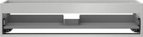 Mexen Box-A, závesná skrinka 100 cm, 1 zásuvka, sivá matná, 91AX0-1000-235-1-62