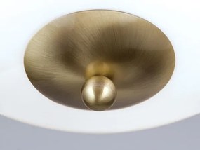 Orion DL 7-677/50 - Stropné svietidlo AUSTRIAN OLD LAMP 3xE27/60W/230V bronz/biela