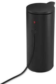 Čierny bezdotykový oceľový dávkovač mydla 266 ml – simplehuman
