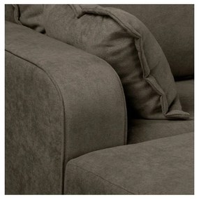 Hnedá rohová pohovka (ľavý roh) Beata - Ropez