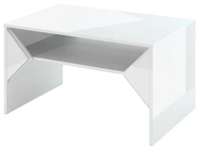 Konferenčný stolík Tonfir (lesk biely). Akcia -20%. Vlastná spoľahlivá doprava až k Vám domov. 1055255