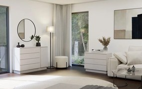 Komoda Amber 125 cm kašmírová