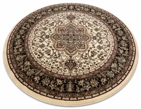 Koberec ROYAL ADR kruh vzor 521 karamel