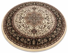 Koberec ROYAL ADR kruh vzor 521 karamel
