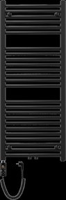 Mexen Ares, elektrické vykurovacie teleso 1200x500 mm + vykurovacia tyč 600 W, čierna, W102-1200-500-2600-70