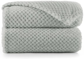 Sivý pléd z mikrovlákna DecoKing Henry, 210 × 170 cm