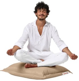 Sedací vankúš 70x70 cm béžová