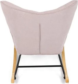 Hojdacie kreslo ružové AK-371 PINK2