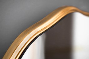 Nástenné zrkadlo Elegancia 100cm oválne zlaté
