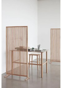 Barová stolička z dubového dreva v prírodnej farbe (výška sedadla 52 cm) Folk – Hübsch