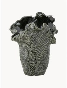 Ručne vyrobená váza z kameniny Safiya, V 30 cm