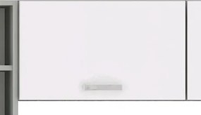 Horná kuchynská skrinka Bianka 60OK, 60 cm, biely lesk%