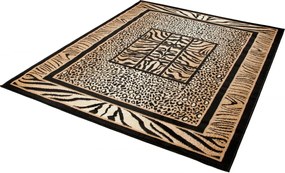 TA Koberec 6600A ČIERNY ATLAS PP Rozmer: 100x200 cm