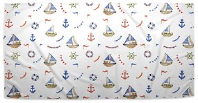 Sablio Uterák Na vlnách oceánu - 50x100 cm