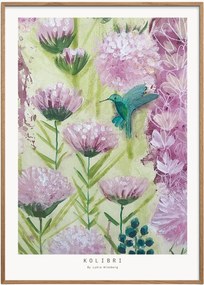 Nástenná dekorácia v ráme Kolibri