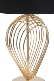 Stolná lampa Maxt 53,5 cm čierno-zlatá