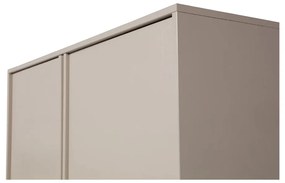 Krémová modulárna skriňa z borovicového dreva 100x110 cm Daily – vtwonen