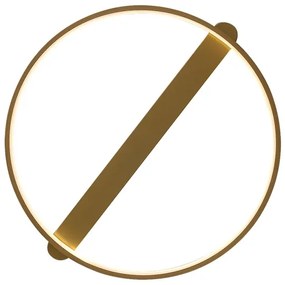 Rabalux 71347 - LED stropné svietidlo BELIZA LED/45W/230V 3000K 50x55 cm zlaté