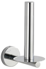 WENKO 20218100 - Držiak toaletného papiera BOSIO SHINE 8x12,5 cm nerez/strieborná