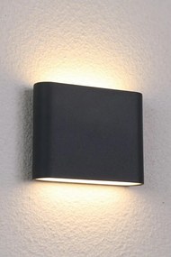 Nowodvorski Lighting Semi vonkajšie nástenné svietidlo viac ako 6x0.2 W čierna 6775
