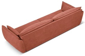 Červená pohovka 248 cm Vanda - Mazzini Sofas