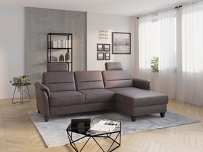 XXXLutz ROHOVÁ SEDAČKA, textil, hnedá Sit & More - Sedačky - 000144019754