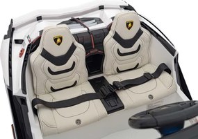 Elektrické autíčko Lamborghini SIAN biele