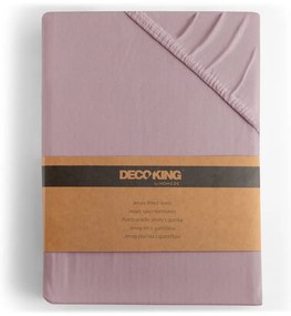 Napínacia plachta staroružová jersey 160x200 cm Amber – Restilo