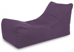 Leňoška LOUNGE ATENA plyš fialová