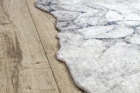 Koberec TINE 75417A Skala, kameň - krém / sivý