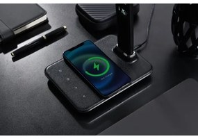 Brilagi - LED Stmievateľná lampa s bezdrôtovým nabíjaním REGINA LED/8,5W/230V čierna