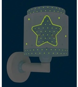 Dalber 76019T - Detské nástenné svietidlo BABY DREAMS 1xE27/15W/230V modrá