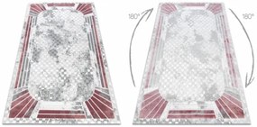 Koberec AKRYL VALS 0A042A H03 46 Art deco slonia kosť / ružový