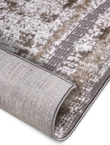 Hanse Home, Kusový koberec Shine 105920 Classic White Cream Silver, 57x90, hnedá, obývacia izba