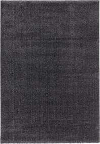 XXXLutz TKANÝ KOBEREC, 160/230 cm antracitová Astra - Koberce - 001250065064