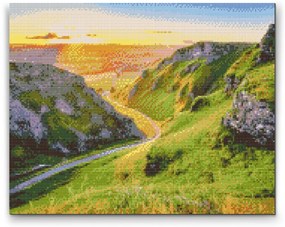 Gario Diamantové maľovanie Národný park, Veľká Británia Rozmery: 50 x 40 cm, Rámovanie: S vnútorným rámom, Diamanty: Štvorcové