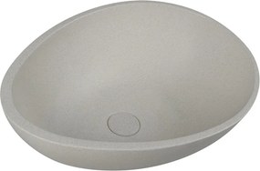 Svetlosivé betónové umývadlo 53x39 cm Punc – Sapho