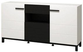 Komoda Sarthe Biela/Čierna 11013676