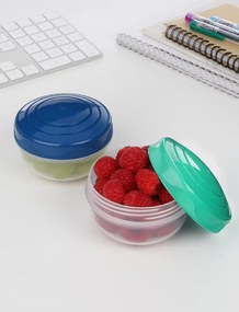 SISTEMA Mini 2 krabičky na desiatu, 2 x 210ml SISTEMA, mix farieb