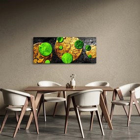 Obraz abstrakcie - Guľa (120x50 cm)