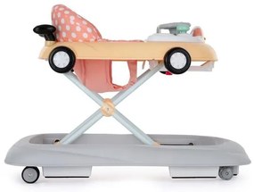 PETITE&amp;MARS - Detské chodítko s melódiou CABRIO 2xAA oranžová