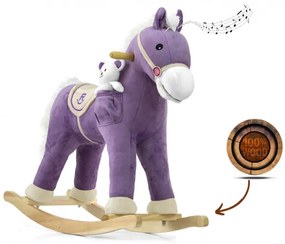 Hojdací koník Pony fialový