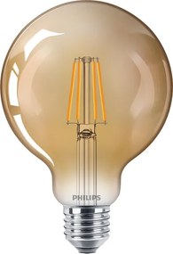 Philips 8718699673604 Vintage LED žiarovka E27, 4W, 400lm, 2500K, zlatá