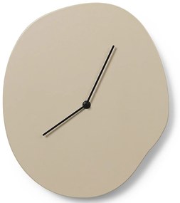 Ferm Living Nástenné hodiny Melt Cashmere