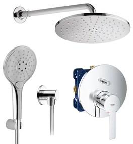 Grohe Lineare SET - Sprchový systém pod omietku, Lineare, páková batéria - kompletná sada, chróm