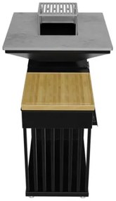 Profesionálne ohnisko s grilom Quadrum