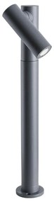 REDO 9579 OBLIK exteríérový záhradný stĺpik LED 1 x 4,5W 417lm IP65 2850-3000K